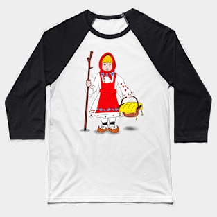 Red Riding Hood Baseball T-Shirt